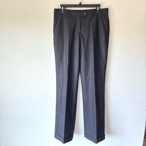Moschino Charcoal Gray Wool Trouser Slack Pant NWT Business Professional Career
